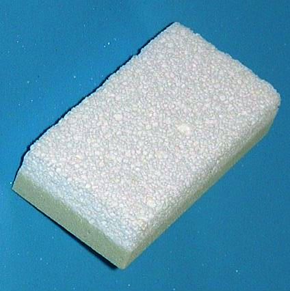 Hard skin stone, dual surfaces