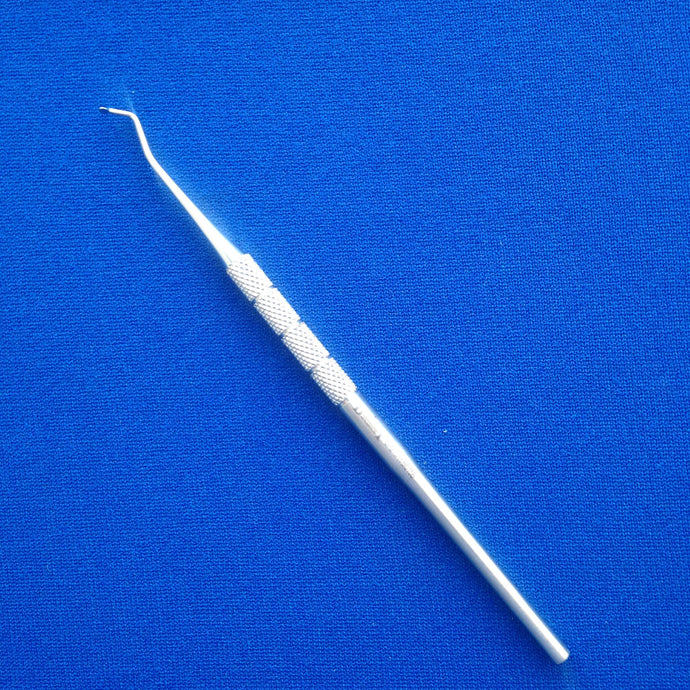 Swan neck nail probe, round head, 12.5cm