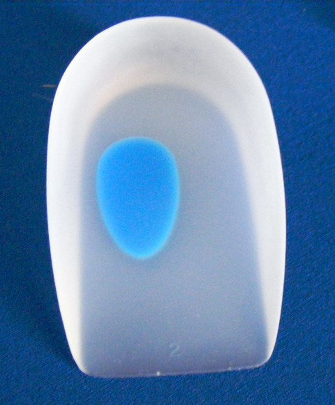 Silicone heel spur cup, pair